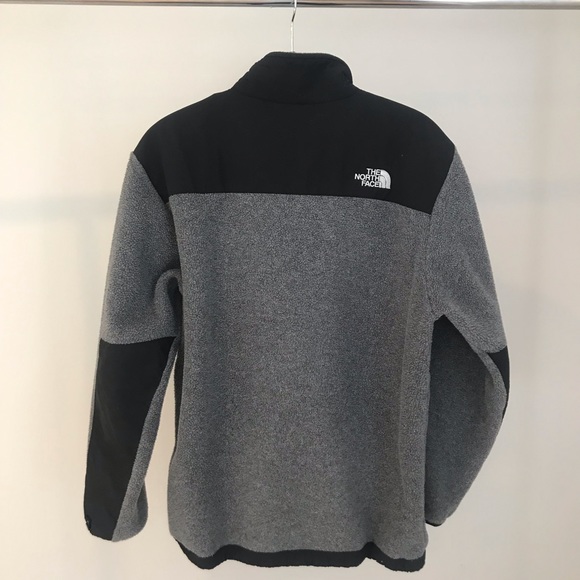North Face Grey Fleece Zip-Up - Picture 6 of 6